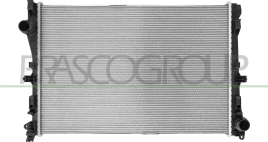 Radiator, motorkjøling PRASCO ME446R001