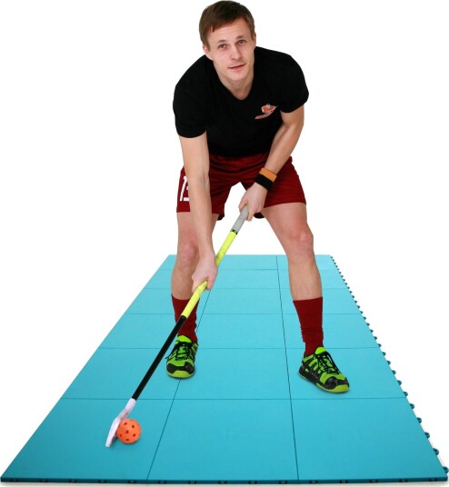 My Floorball Innebandygulv Floorball Puzzle 54 stk 6 m² My Floorball Innebandygulv Floorball Puzzle 54 stk 6 m²