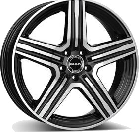 MAK Lewis Black Polished 9x19 5/112 ET30 B66.6