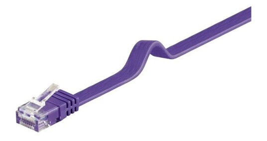 Pro LAN CAT 6 Flat U/UTP Nettverkskabel 2m Violett Pro LAN CAT 6 Flat U/UTP Nettverkskabel 2m Violett