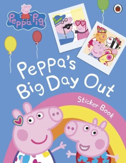 Peppa Pig: Peppa'S Big Day Out Sticker Scenes Book Av Peppa Pig Peppa Pig: Peppa'S Big Day Out Sticker Scenes Book Av Peppa Pig