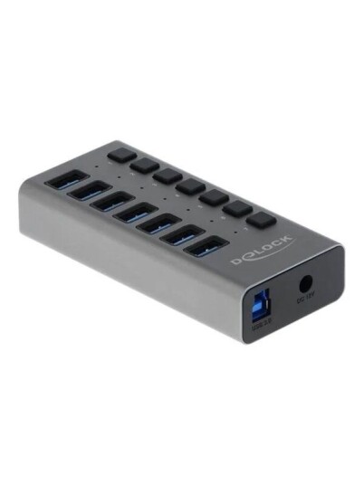 DeLOCK USB Hub 7 Ports USB hub USB 3.0 7 porter Gr 63669