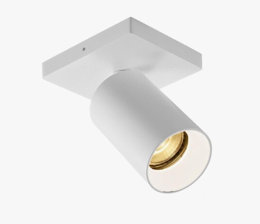 Nordesign OZ K1 taklampe med 1 spott - Hvit