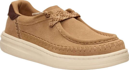 Hey Dude Harper Moc Crafted Suede TAN 37