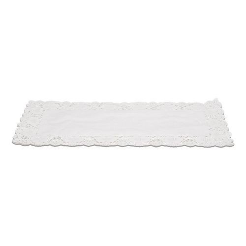 Kakeservietter Rektangulær Hvite 40x20cm Pk/6 