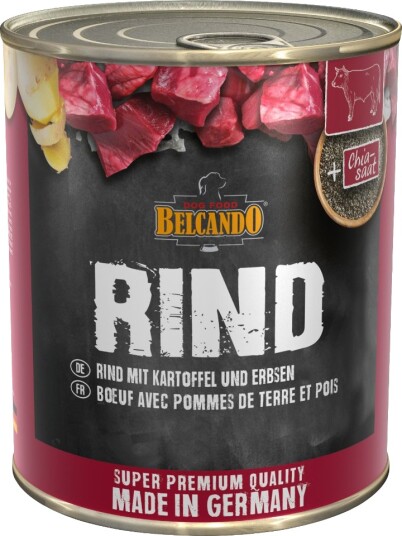 Belcando Våtfôr Super Premium Storfekjøtt Med Poteter & Erter 24 X 800 G