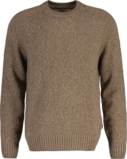 Gant Wool Blend Mouline C Neck Brown XXXL