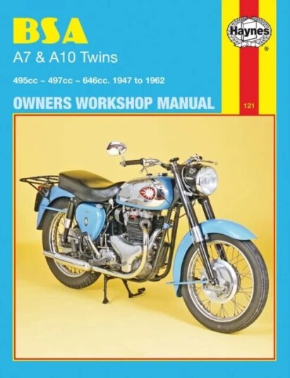 Bsa A7 & A10 Twins (47 - 62) Haynes Repair Manual Av Haynes Publishing
