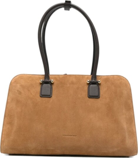 Strathberry Dame Vesker Brun ONE SIZE, Strathberry Dame Vesker Brun ONE SIZE,