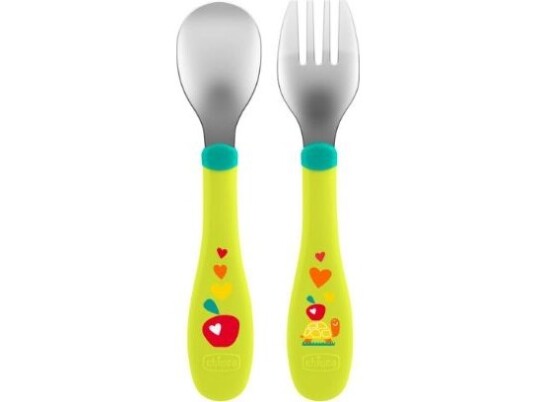 Chicco Cutlery For Children 18M +