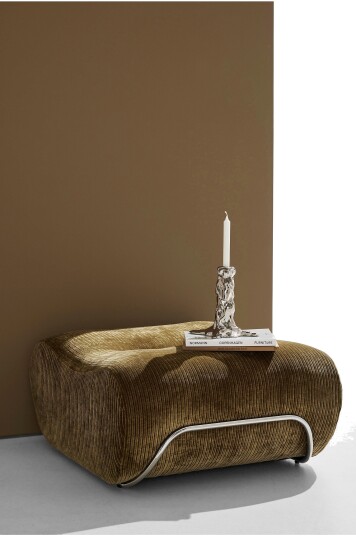 Jotex Puff Polyester/Jern/Polyeterskum/MDF Grønn kordfløyel Archie 2109274020 Jotex Puff Polyester/Jern/Polyeterskum/MDF Grønn kordfløyel Archie 2109274020