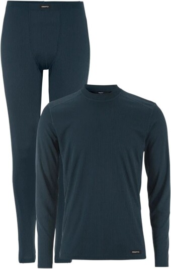 Craft Baselayer Set 2 M Herre Undertøysett Str. S - Behagelig og Fukttransporterende Craft Baselayer Set 2 M Herre Undertøysett Str. S - Behagelig og Fukttransporterende