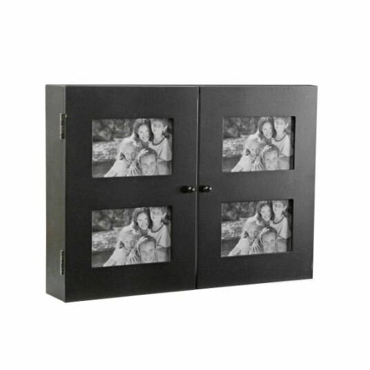 Nøkkelskap Versa Wte Tre (8,5 x 33 x 46 cm) - sort