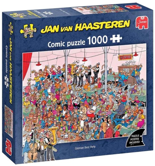 Jan van Haasteren Puslespill 1000 brikker Oktoberfest Jan van Haasteren Puslespill 1000 brikker Oktoberfest