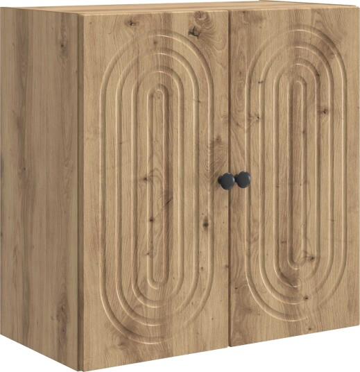 vidaXL Vegghengt skap Artisan eik 59 x 31 x 60 cm Konstruert tre vidaXL Vegghengt skap Artisan eik 59 x 31 x 60 cm Konstruert tre