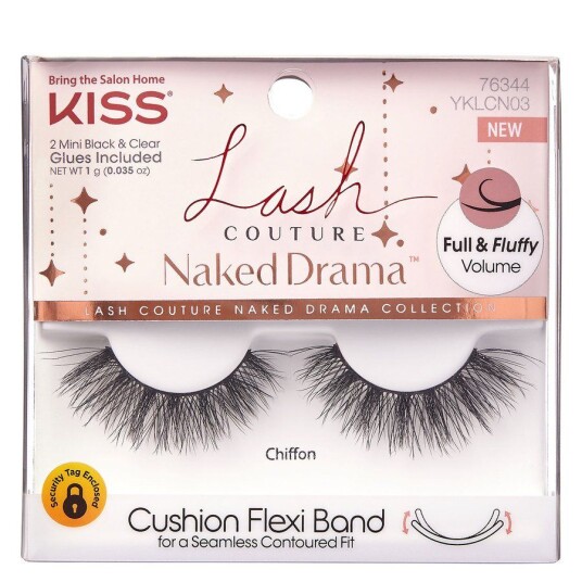 KISS Lash Couture Naked Drama Collection Chiffon 1pair KISS Lash Couture Naked Drama Collection Chiffon 1pair