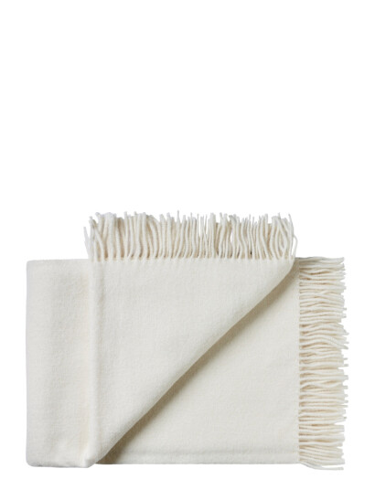 Silkeborg Uldspinderi Samsø 140X240 Cm   White   140X240CM