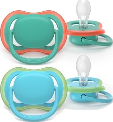Philips Avent SCF08710 Ultra Air Smokk 6-18 mnd Grønn/Blå 2 pk