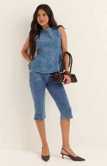 Object Collectors Item Objcaro Mw Slim Short Jeans
