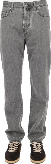 Jacob Cohën Herre Jeans Grå W34,
