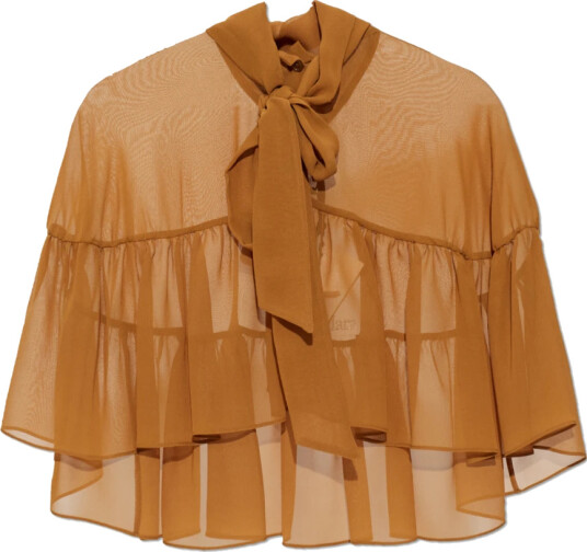 Max Mara Dame Bluser & Skjorter Brun M,