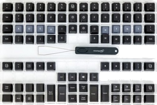 Kinesis Dvorak Keycaps 92 Kinesis Dvorak Keycaps 92