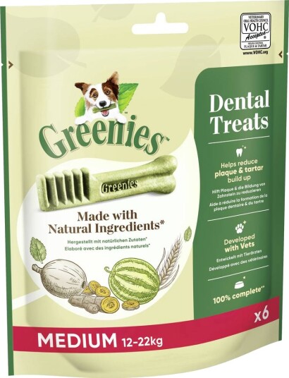 Greenies Tannpleie Tyggesnacks 170 G Medium