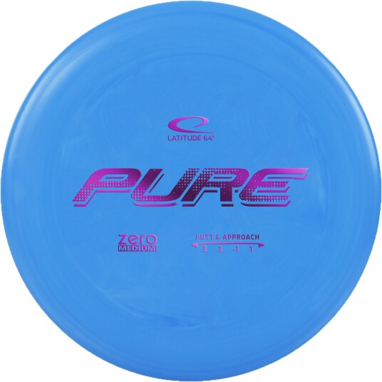 Latitude 64 Zero Medium Putter Pure Blue 173g Latitude 64 Zero Medium Putter Pure Blue 173g