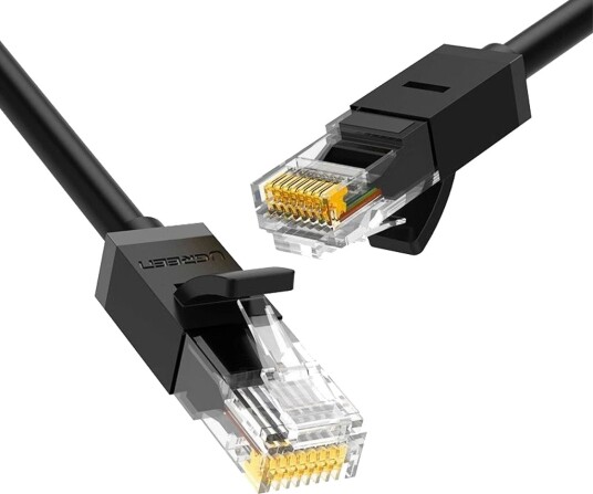 Ugreen Ethernet nettverkskabel RJ45, Cat6, UTP, 1000Mbps, 20m - Svart