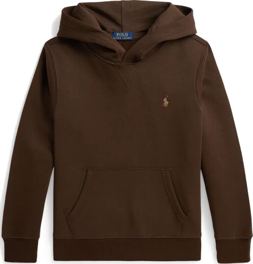 Ralph Lauren Kids Fleece Hoodie Brown M