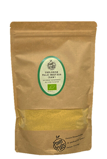 Økologisk malt ingefær, 350 g