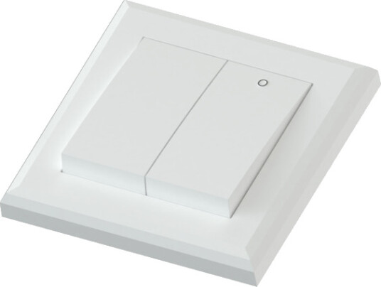 Namron Edge Bryter Innfelt 2+1 Polarhvit Namron Edge Bryter Innfelt 2+1 Polarhvit