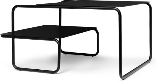 Ferm Living Level Coffee Table Black Utendørs Sofabord Metall Ferm Living Level Coffee Table Black Utendørs Sofabord Metall