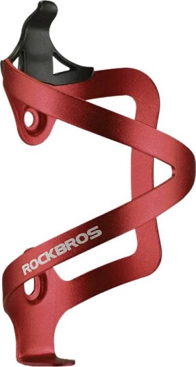 Flaskeholder Rockbros 2017-11BS Aluminium rød