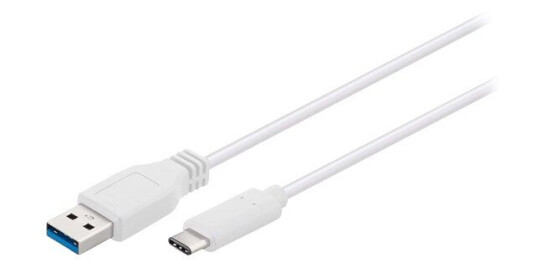 Goobay USB 3.0 A til C Kabel 0.5m Hvit