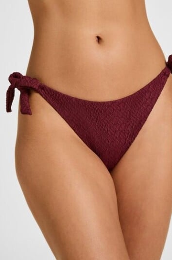 Hunkemöller Aruba Highleg T   Burgundy   XL