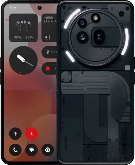 Nothing Phone (3a) Pro 256GB 12GB AMOLED 6.77" Svart Mobiltelefon Nothing Phone (3a) Pro 256GB 12GB AMOLED 6.77" Svart Mobiltelefon
