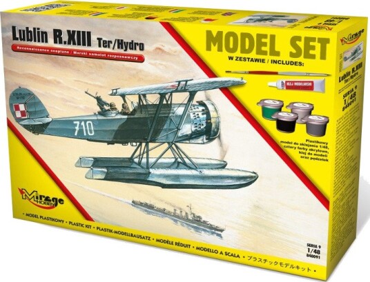 Mirage 848091 Lublin R.XIII Modellfly Byggesett 1:48