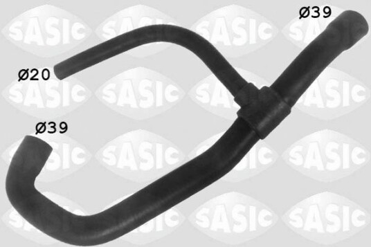SASIC 3406114 Radiatorslange SASIC 3406114 Radiatorslange