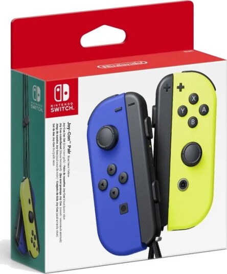 Nintendo Switch Joy-Con Kontrollerpar Neonblå/Neongul