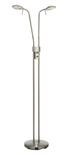 Markslöjd HUDSON Gulv 2L Stål 1530877-01-0 Markslöjd HUDSON Gulv 2L Stål 1530877-01-0