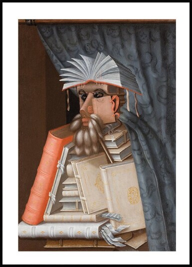 The Librarian By Giuseppe Arcimboldo Plakat Plakat / 21x30cm
