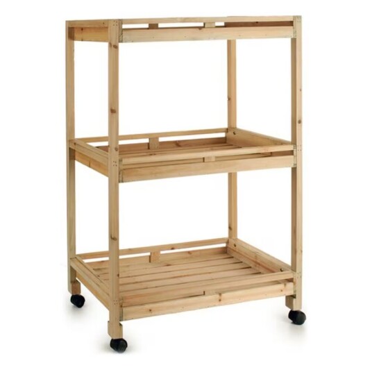 Hyller 3 hyller 36 x 104 x 72,5 cm Hvit