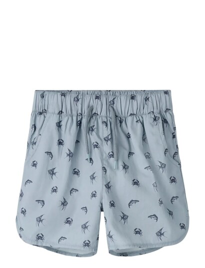 Lil"Atelier Nmmfandyn Loose Swim Shorts Lil Blue 110
