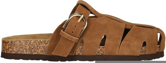 NOU Greco Leather Korksandaler Herre Brun 44