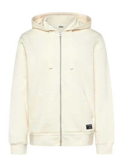 Björn Borg Centre Zip Hoodie Cream XL
