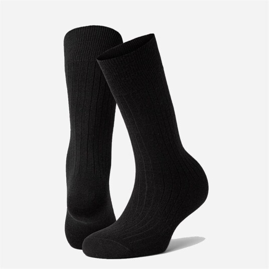 Panos Emporio Calle Wool Rib Sock Black OS