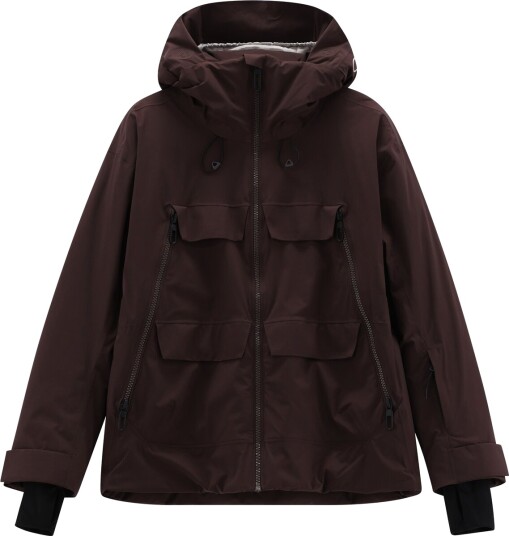 CMP Oversized Pockets Skijakke Dame Brun XS