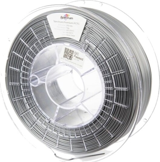 Spectrum 3D Filament Premium Pctg 1,75 Mm 1000 G 80658 Silver Steel