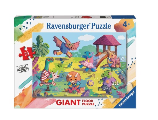 Ravensburger Puslespill 24 Dinosaurer gulvpusle Ravensburger